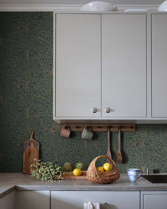 Midbec Wallpaper - Per 44115 - Dark Blue