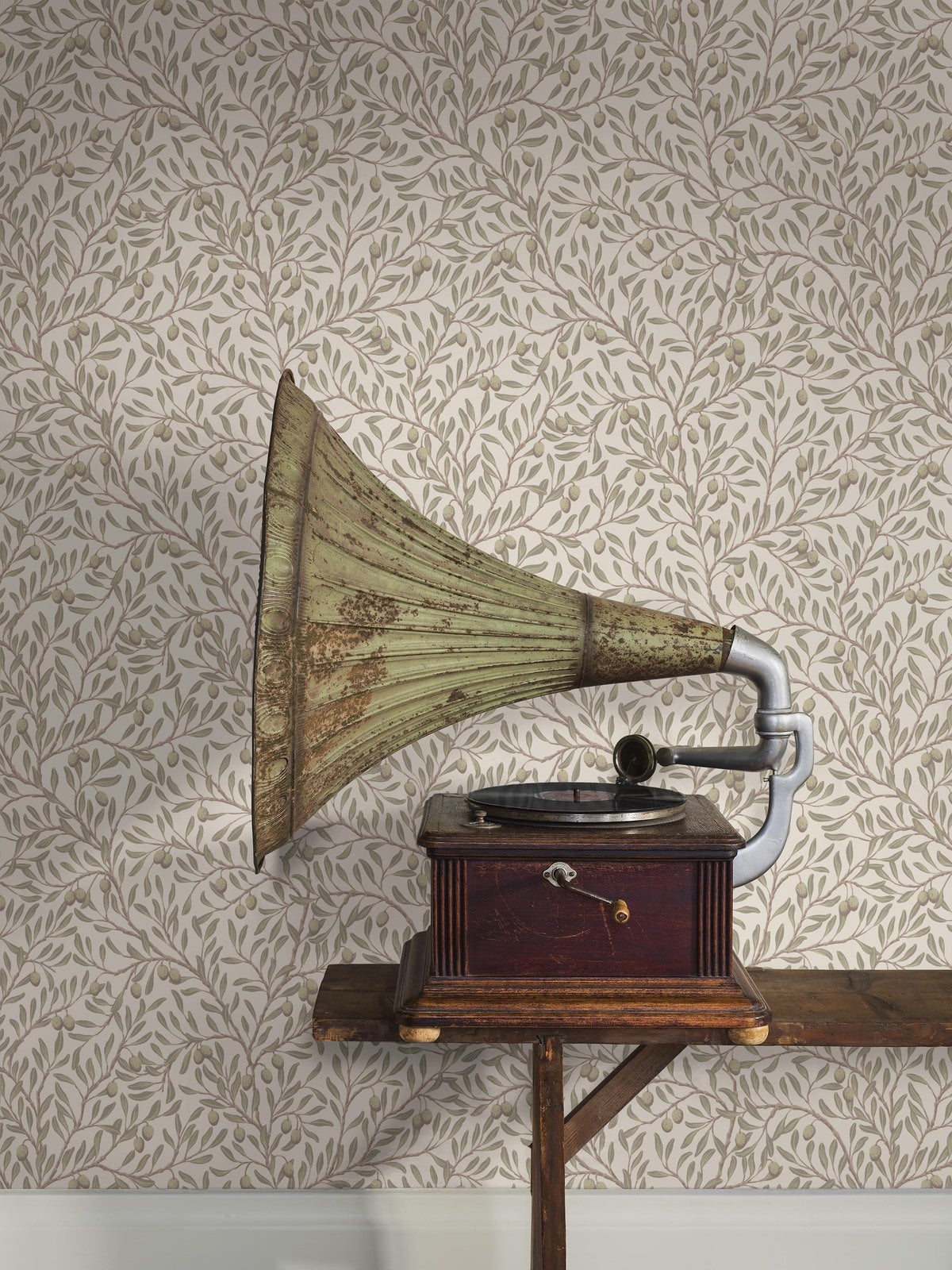 Borastapeter Behang - Olijfboom - Groen