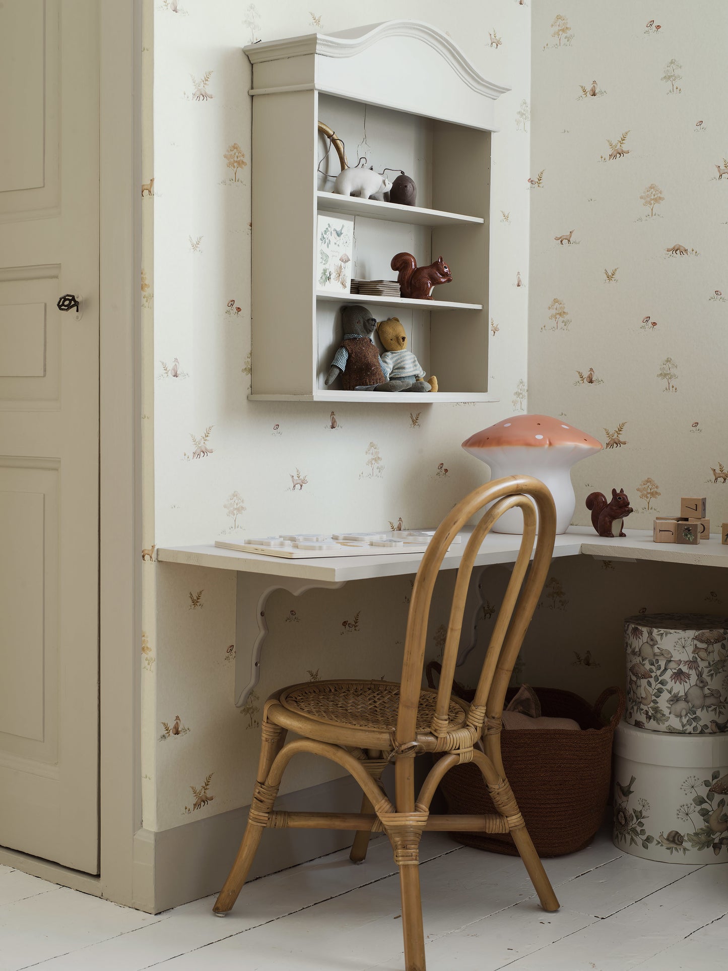 Kinderkamer- en kinderbehang - Kleine Vos