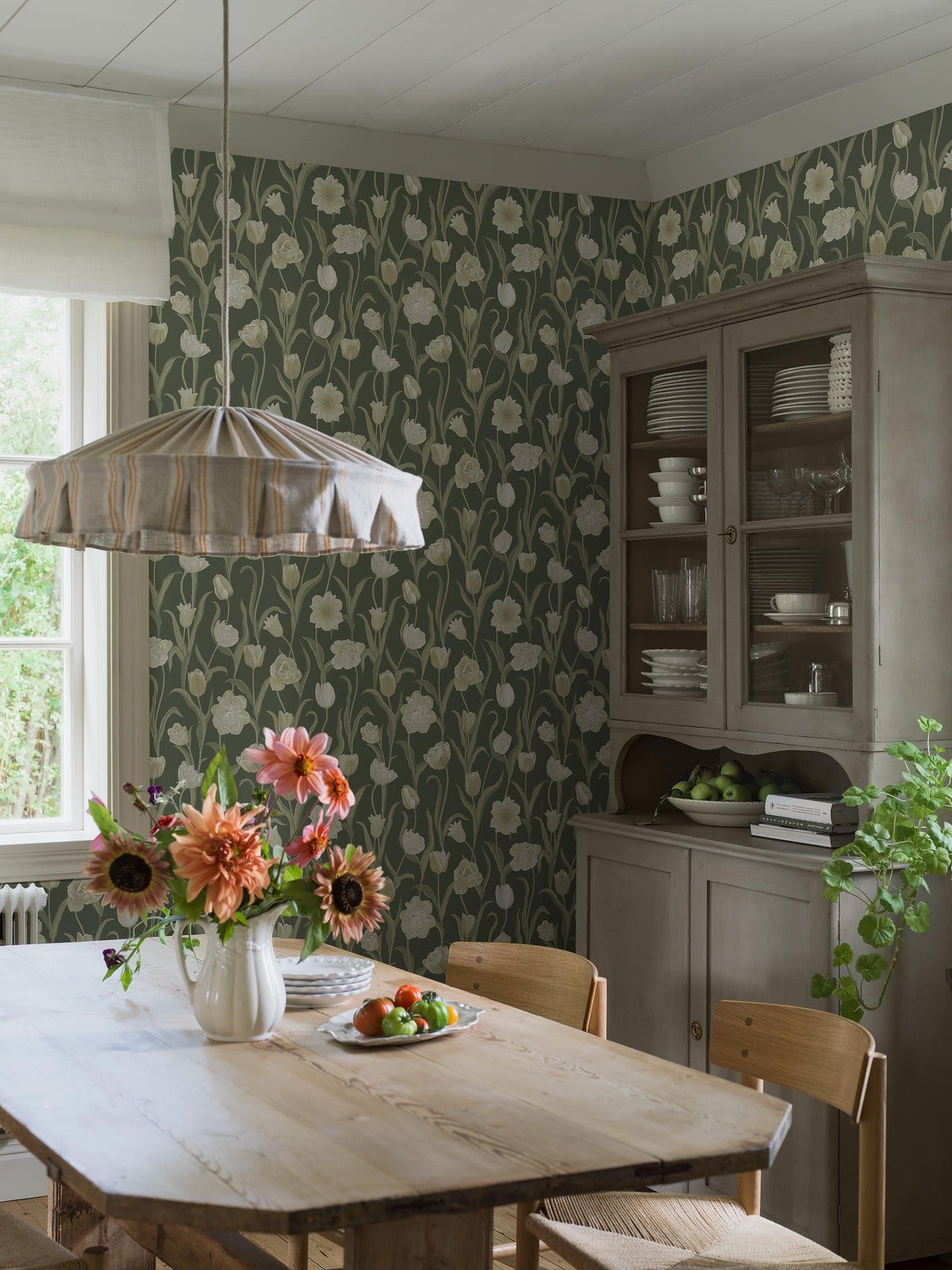 Borastapeter Wallpaper - La Belle Epoque - Green