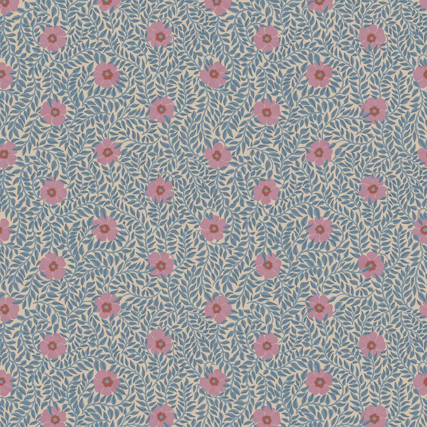 Peel & Stick Wallpaper - Kicki - Petal Pink