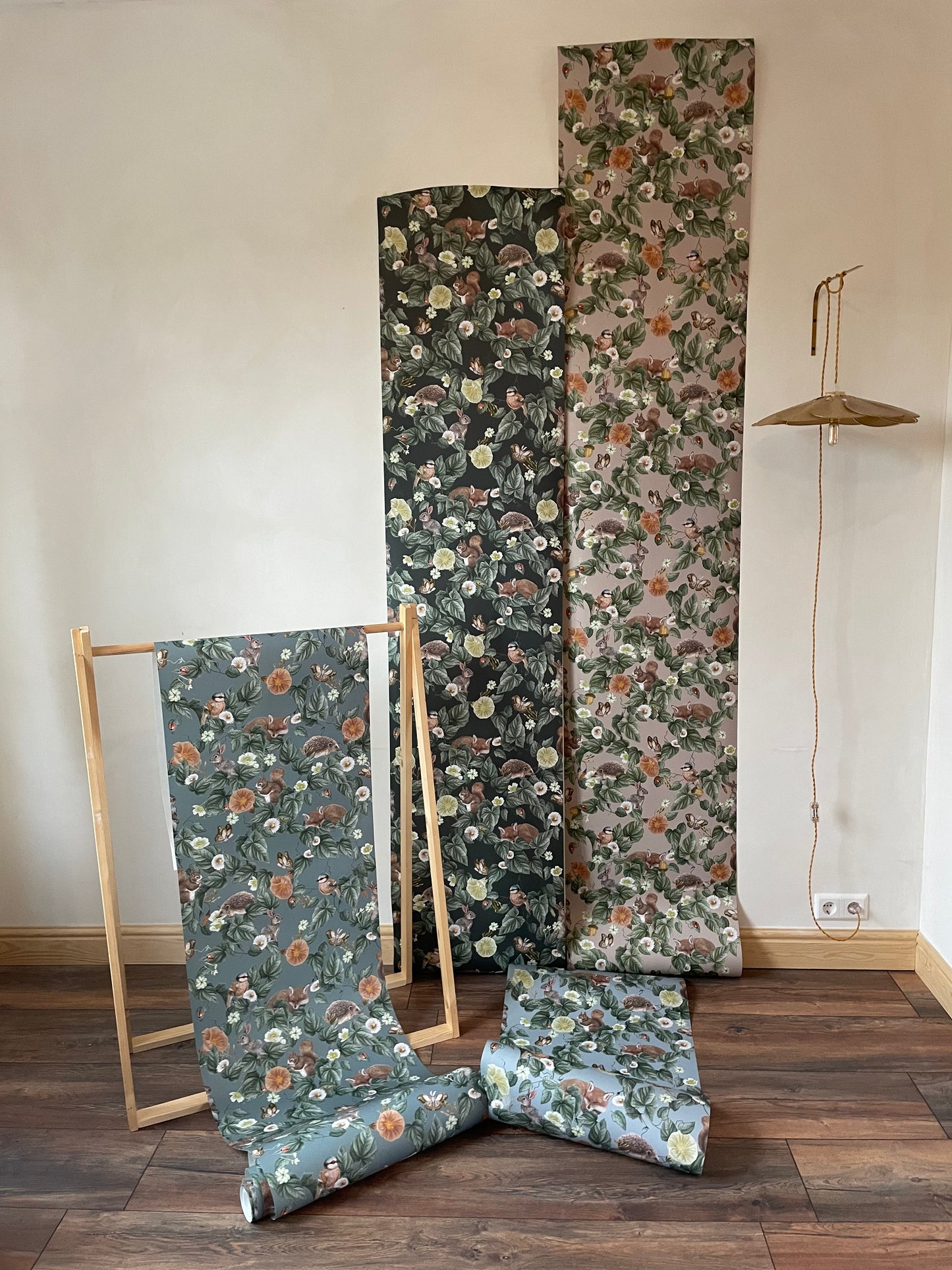Kinderkamerbehang - Forest Lullaby - Pine