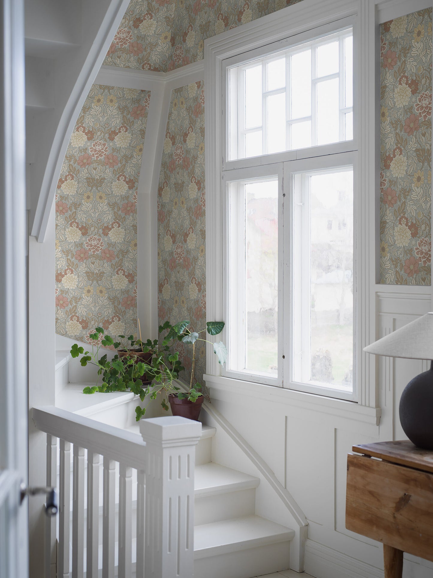 Borastapeter Behang - Dahlia Garden - Roze Pastels