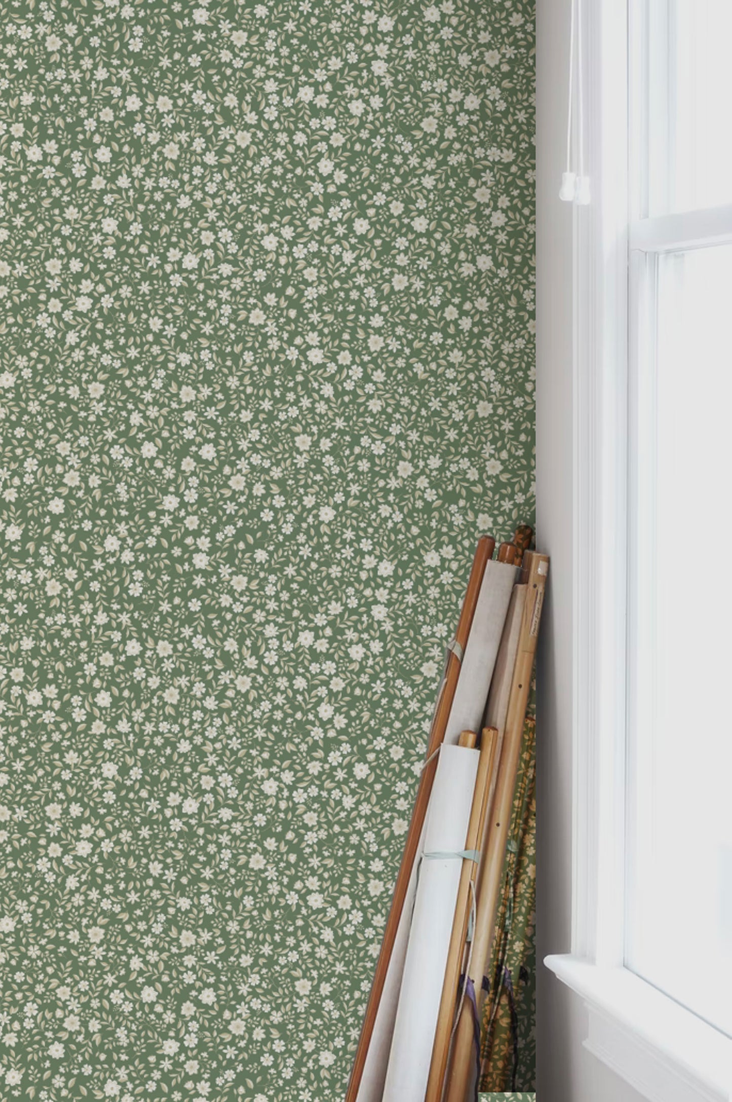 Peel & Stick Behang - Freja - Weide