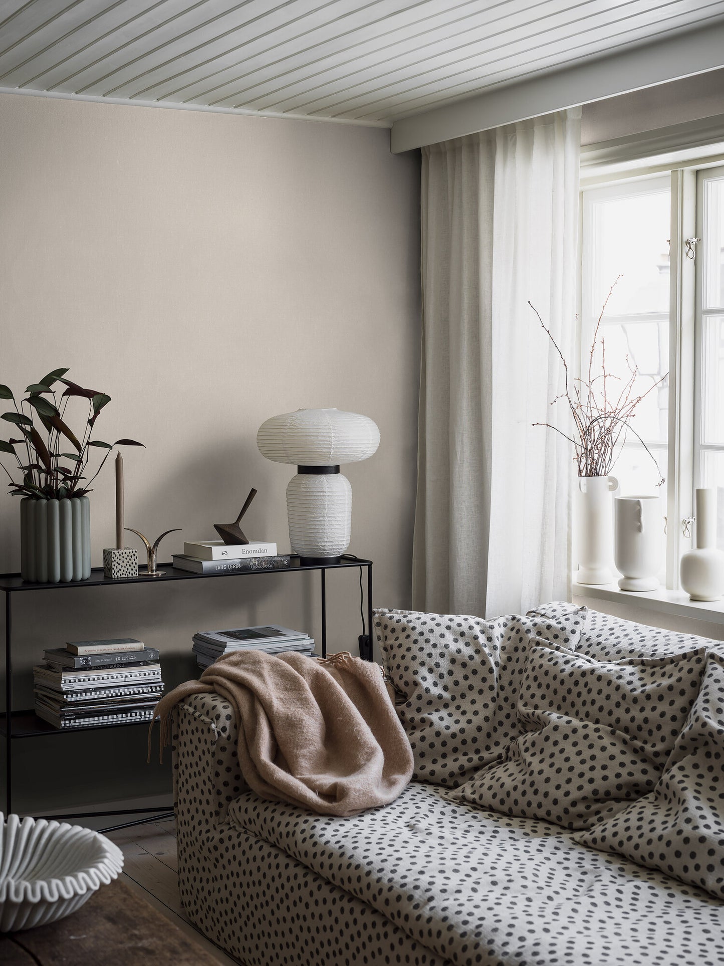 Borastapeter behang - Linen Sand