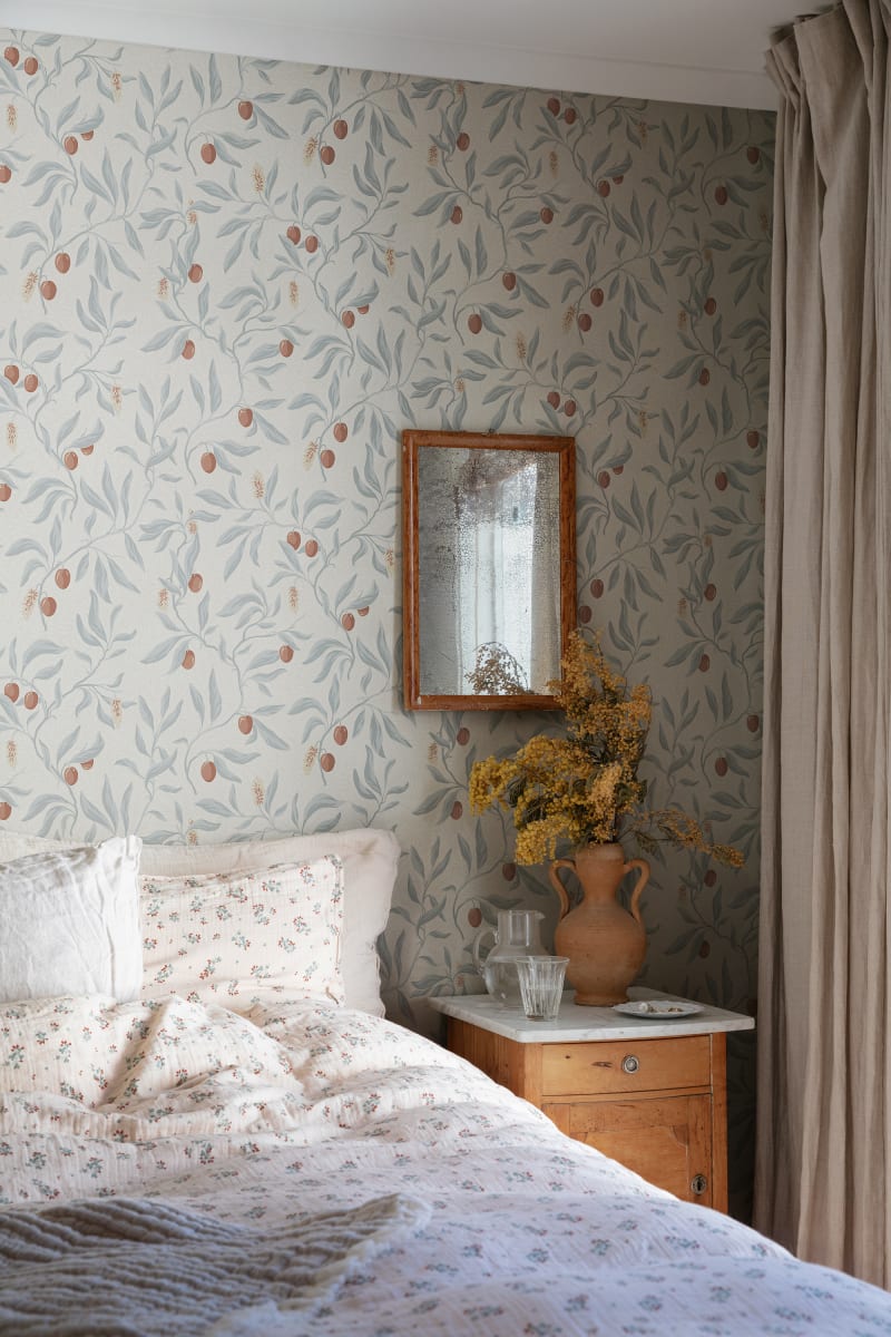 Sandberg Behang - Vinnie Misty Blue