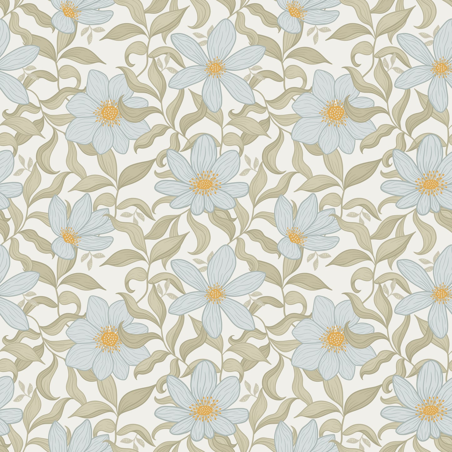 Summer Gray Behang - Fredrik - Lake