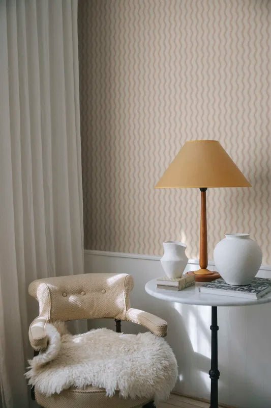 Sandberg Wallpaper - Erik - Dusty Pink