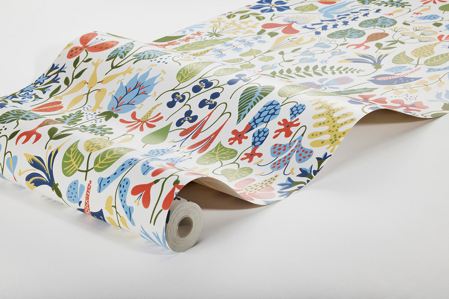 Borastapeter Wallpaper - Stig Lindberg Herbarium - White