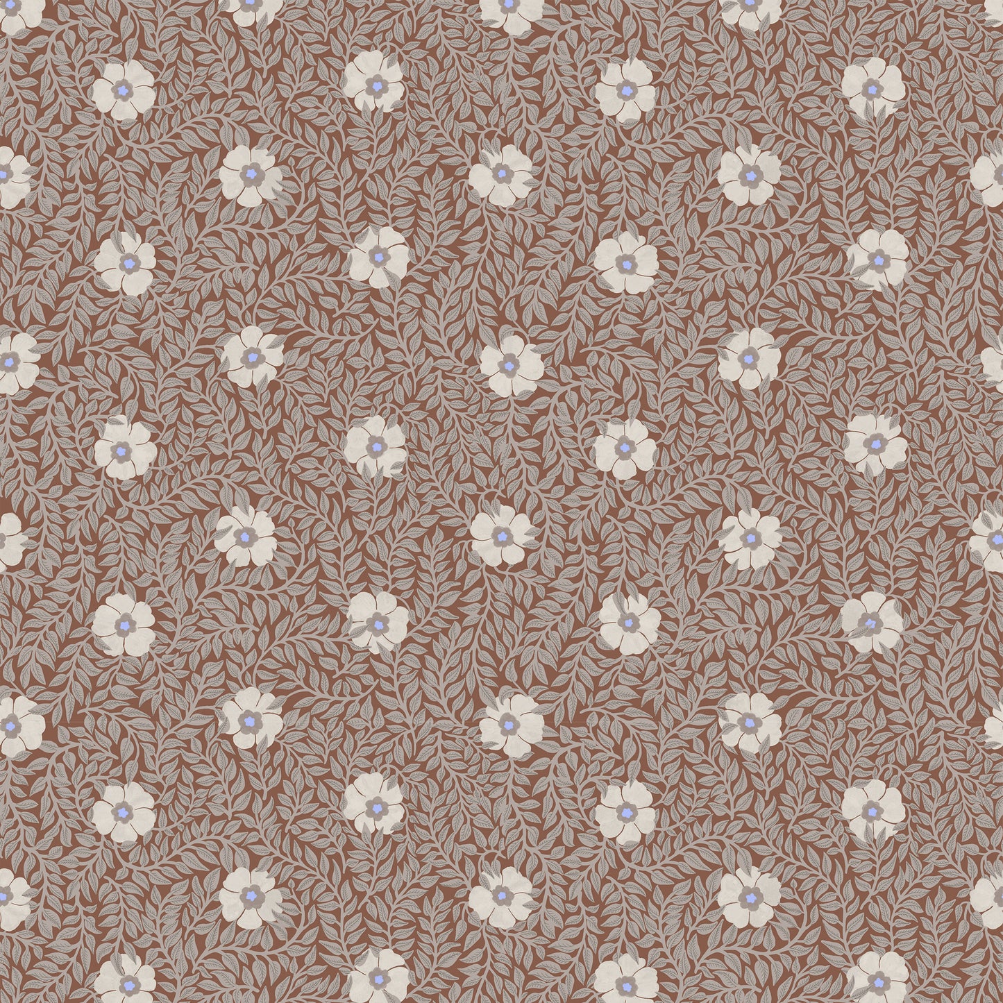 Summer Gray Wallpaper - Kicki - Terracota