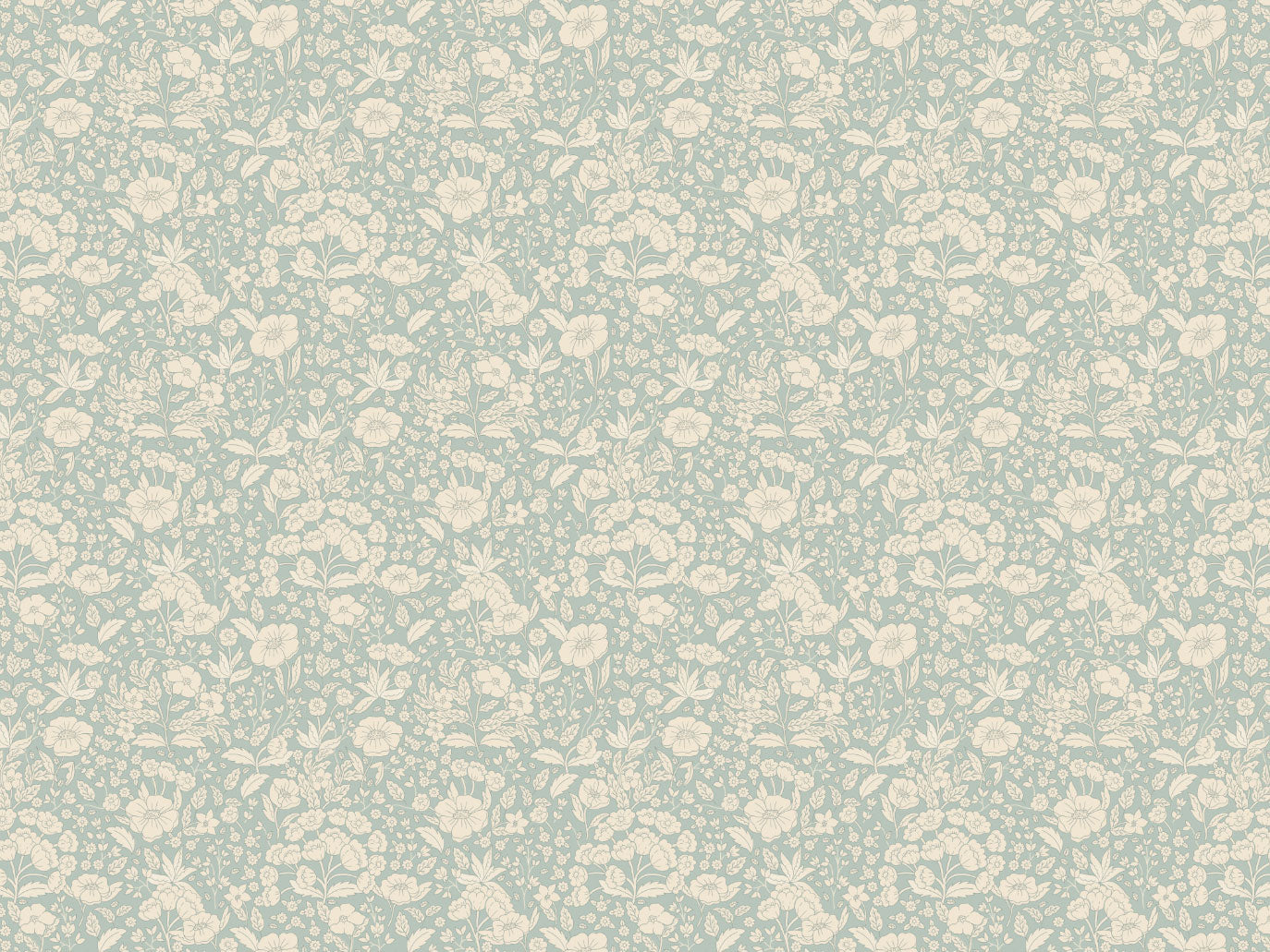Summer Gray Tapete - Doris - Staubblau