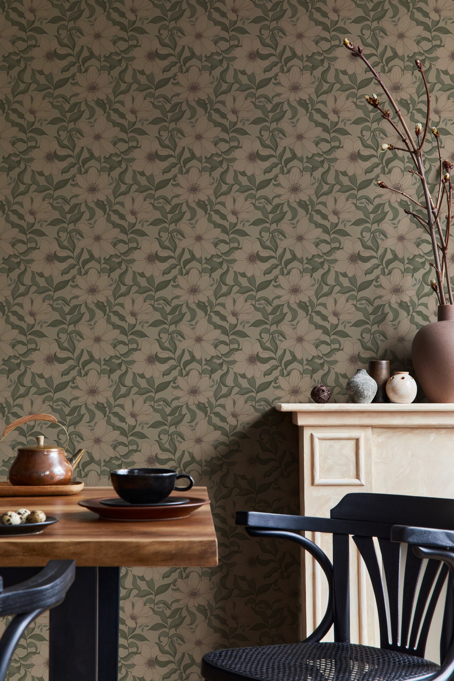 Summer Gray Behang - Fredrik - Lente
