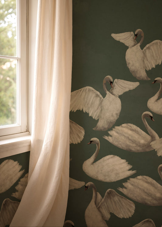 Night Swans - Sage