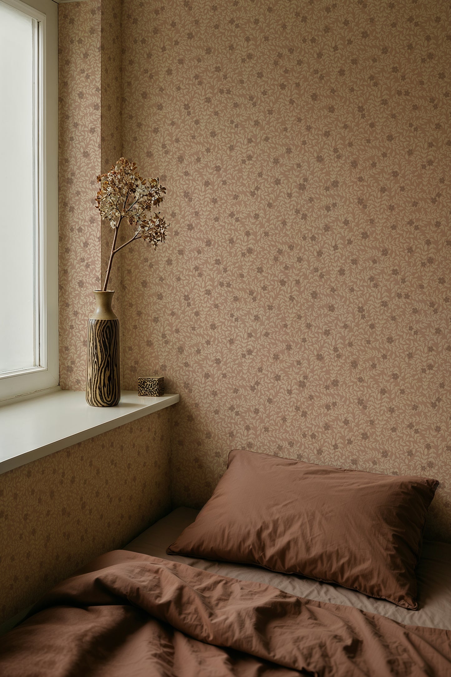 Summer Gray Wallpaper - Lief - Blush