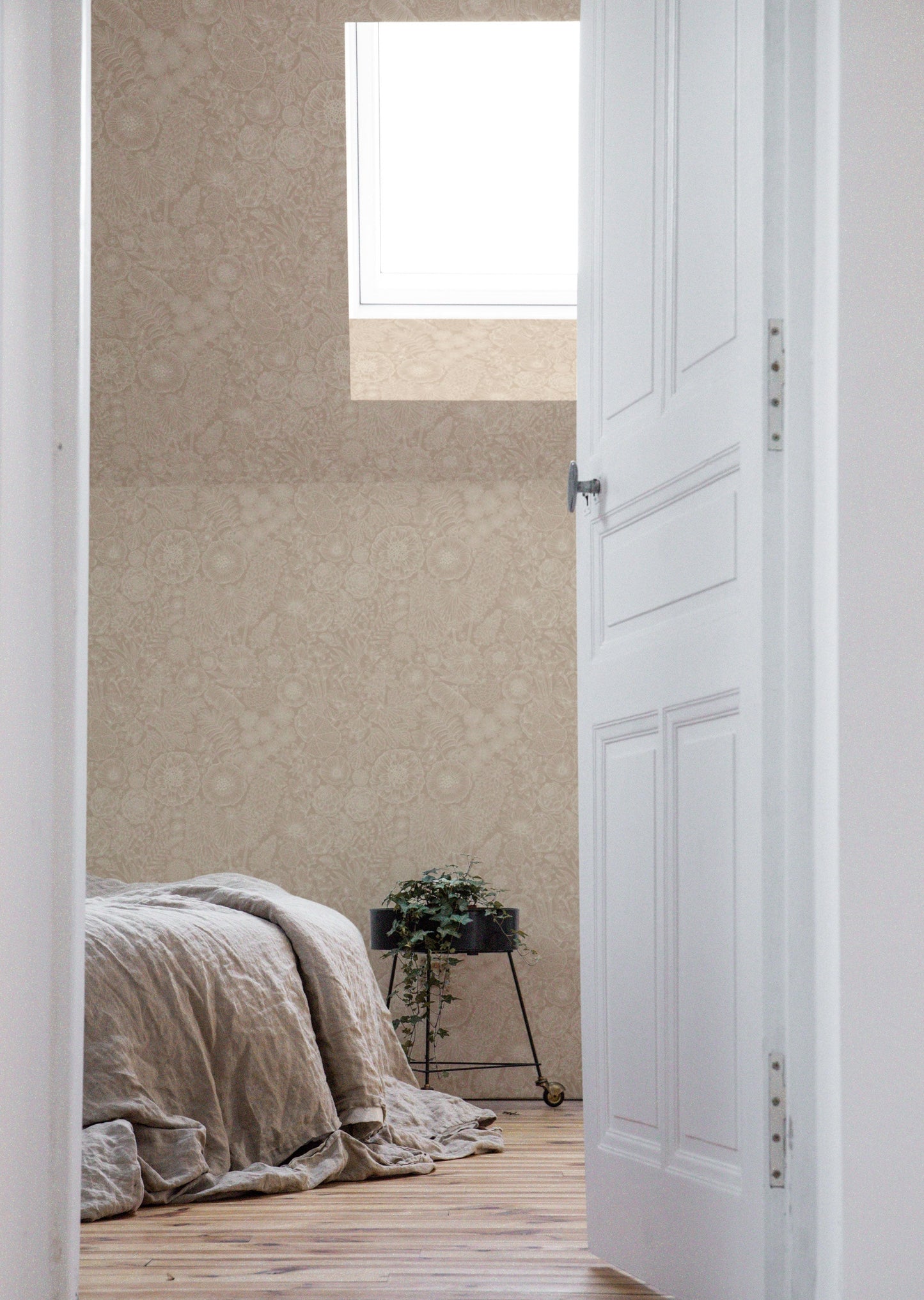 Papier peint Summer Gray - Août - Rose