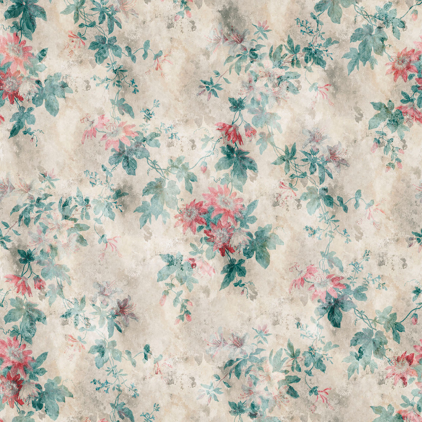 Sandberg Tapete - Verblasste Leidenschaft Beige (Wandbild)