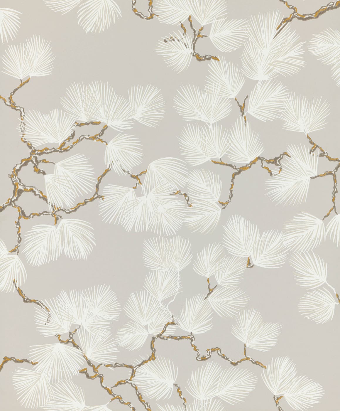 Sandberg Wallpaper - Pine Grey