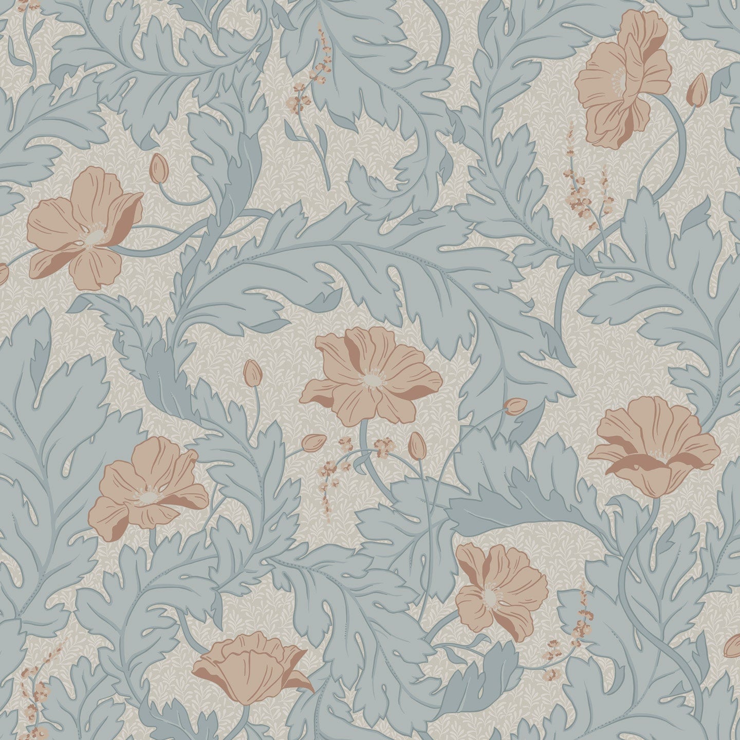 Sandberg Wallpaper - Charlotta Himmelblau
