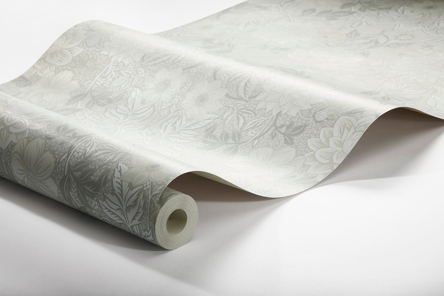 Borastapeter Behang - Dahlia Garden - Beige & Wit