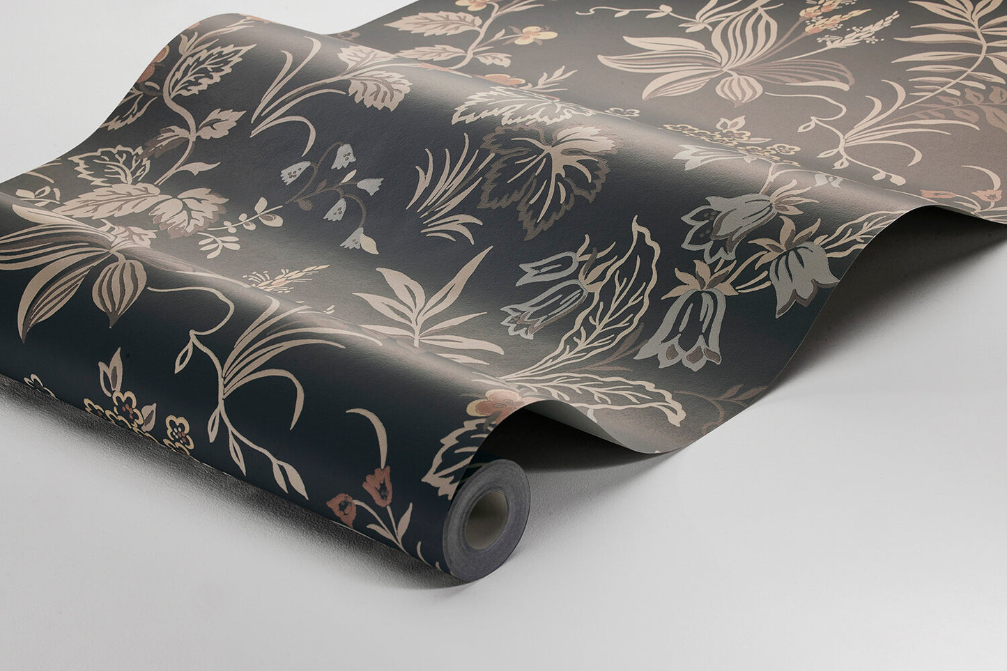 Borastapeter Behang - Folklore - Houtskool