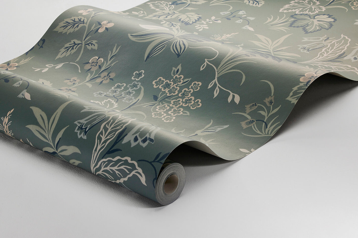 Borastapeter Behang - Folklore - Groen