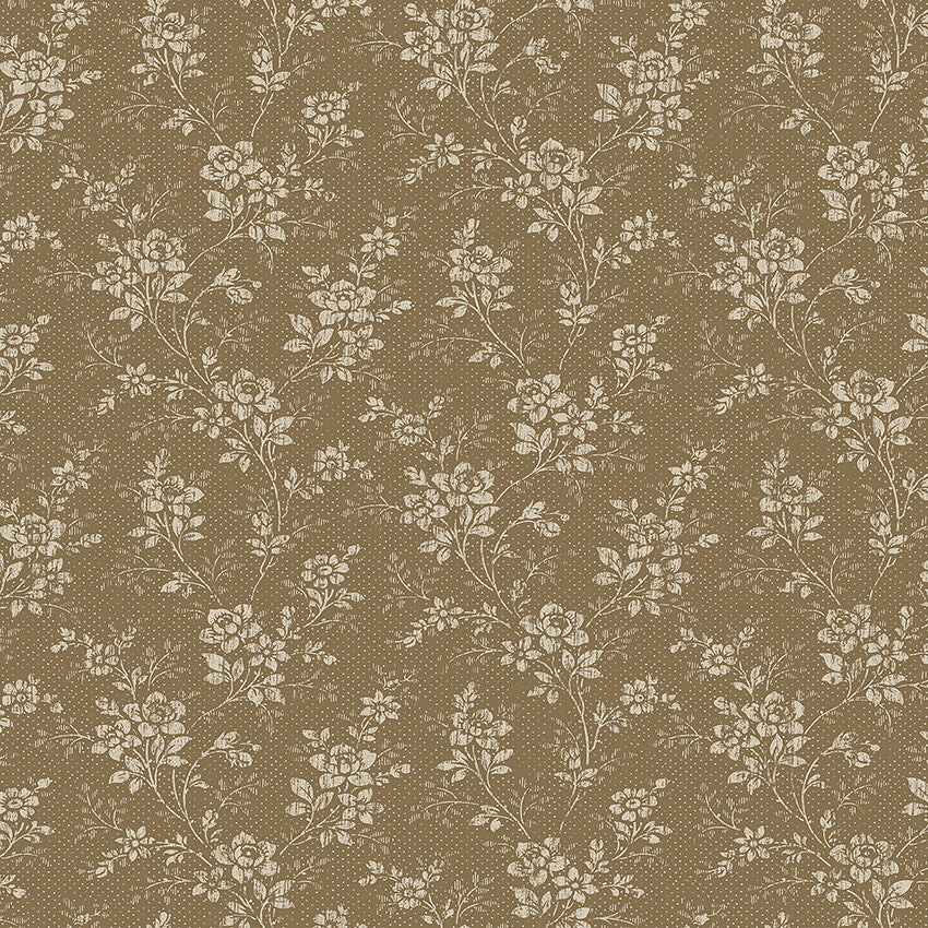 Borastapeter Behang - Hip Rose - Warm Brown