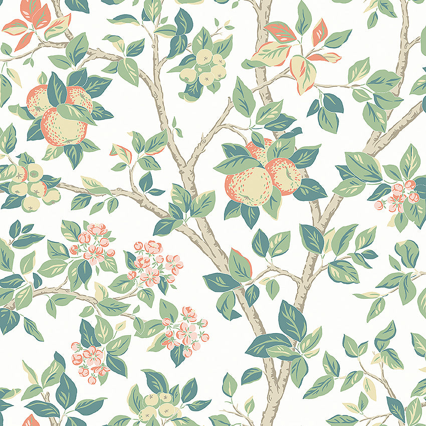 Borastapeter Wallpaper - Ingrid Marie Apple 7650 - White
