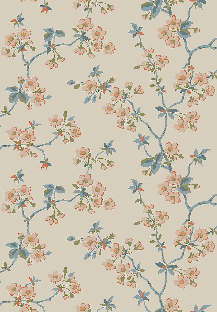 Borastapeter Behang - Trädgårdstaden - Beige