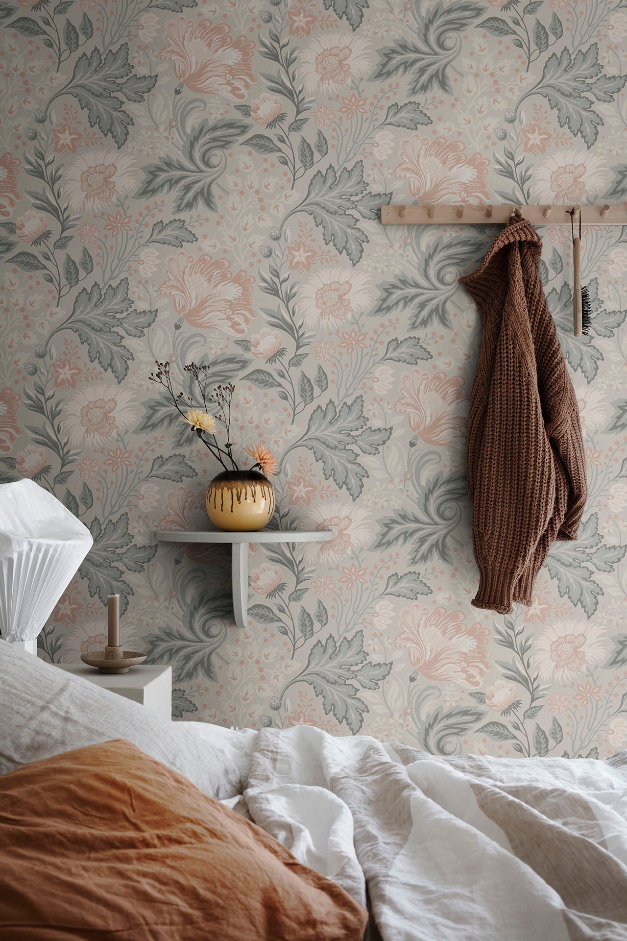 Bloemenbehang - Ava linnen