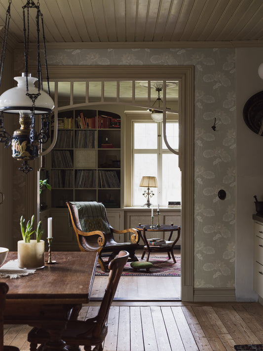 Borastapeter wallpaper Haga Grey