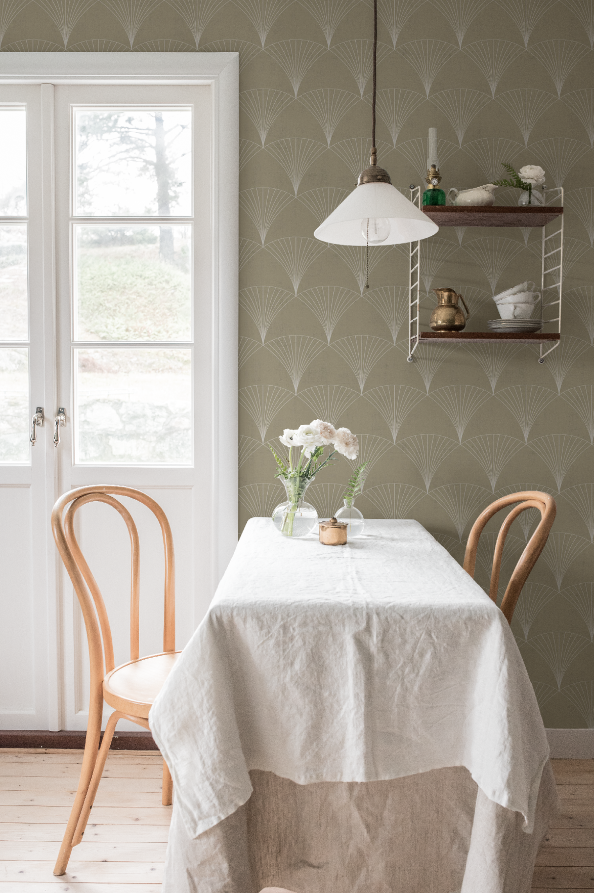 Midbec Tapete - Geometrisches Muster 12003 - Beige