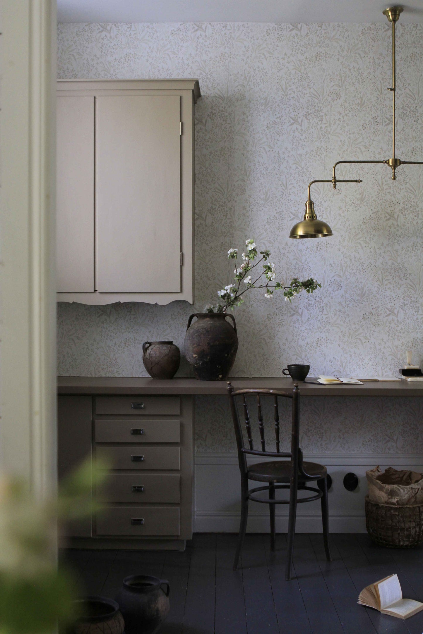Borastapeter Wallpaper - Nocturne 7269 - White