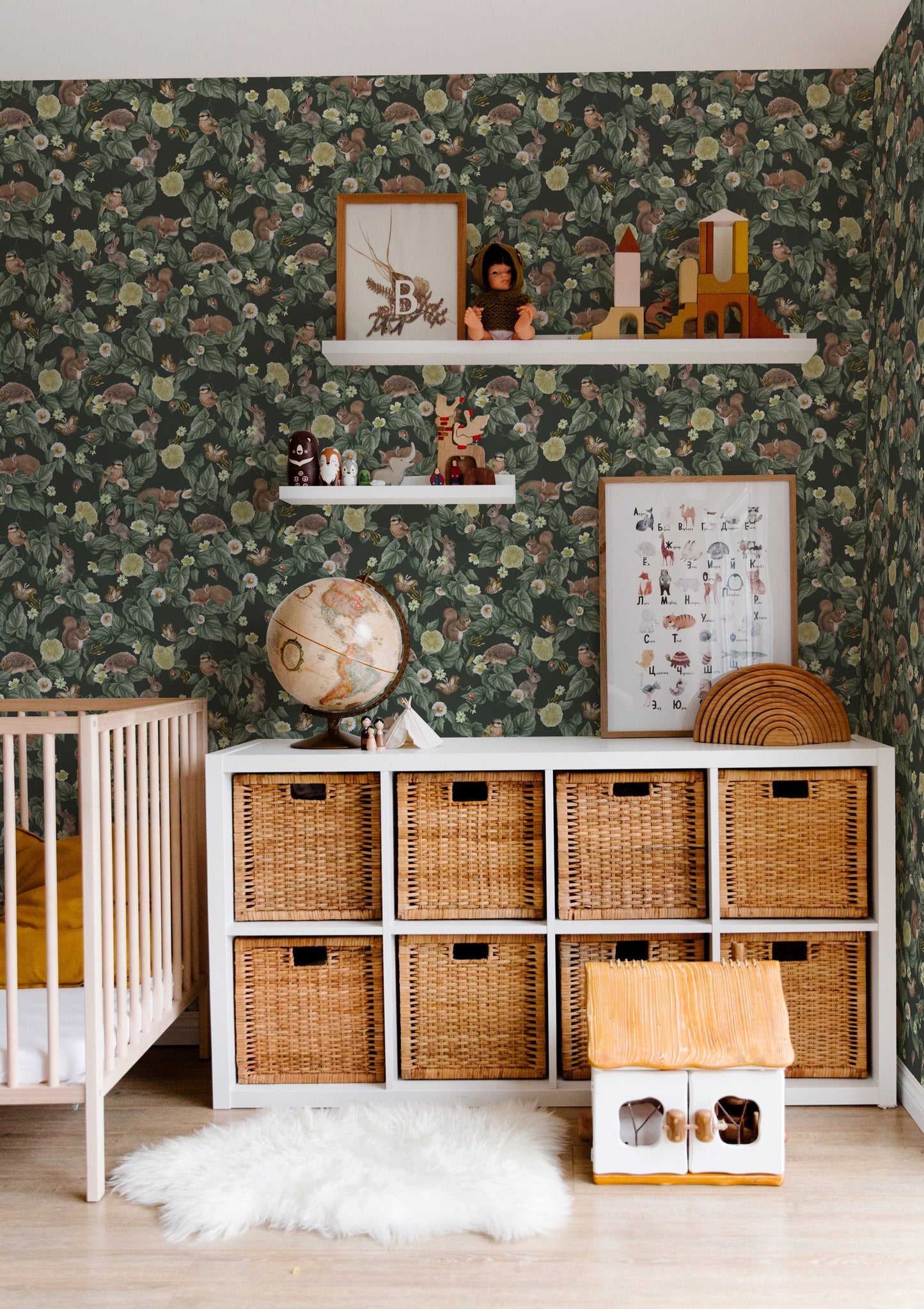 Kinderkamerbehang - Forest Lullaby - Pine