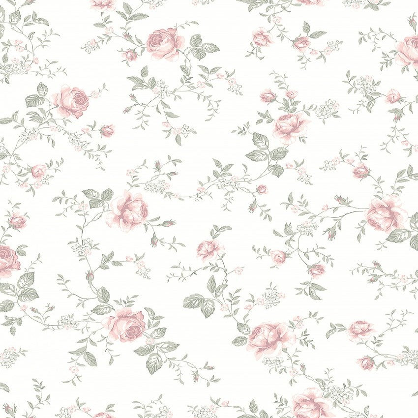 Borastapeter Tapete - Vintage Rose Garten