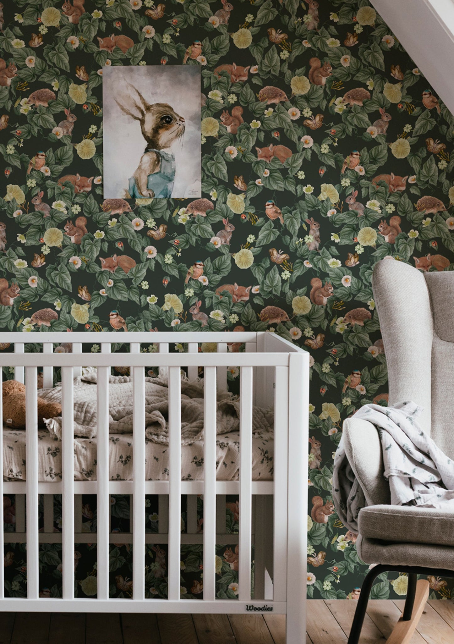Kinderkamerbehang - Forest Lullaby - Pine