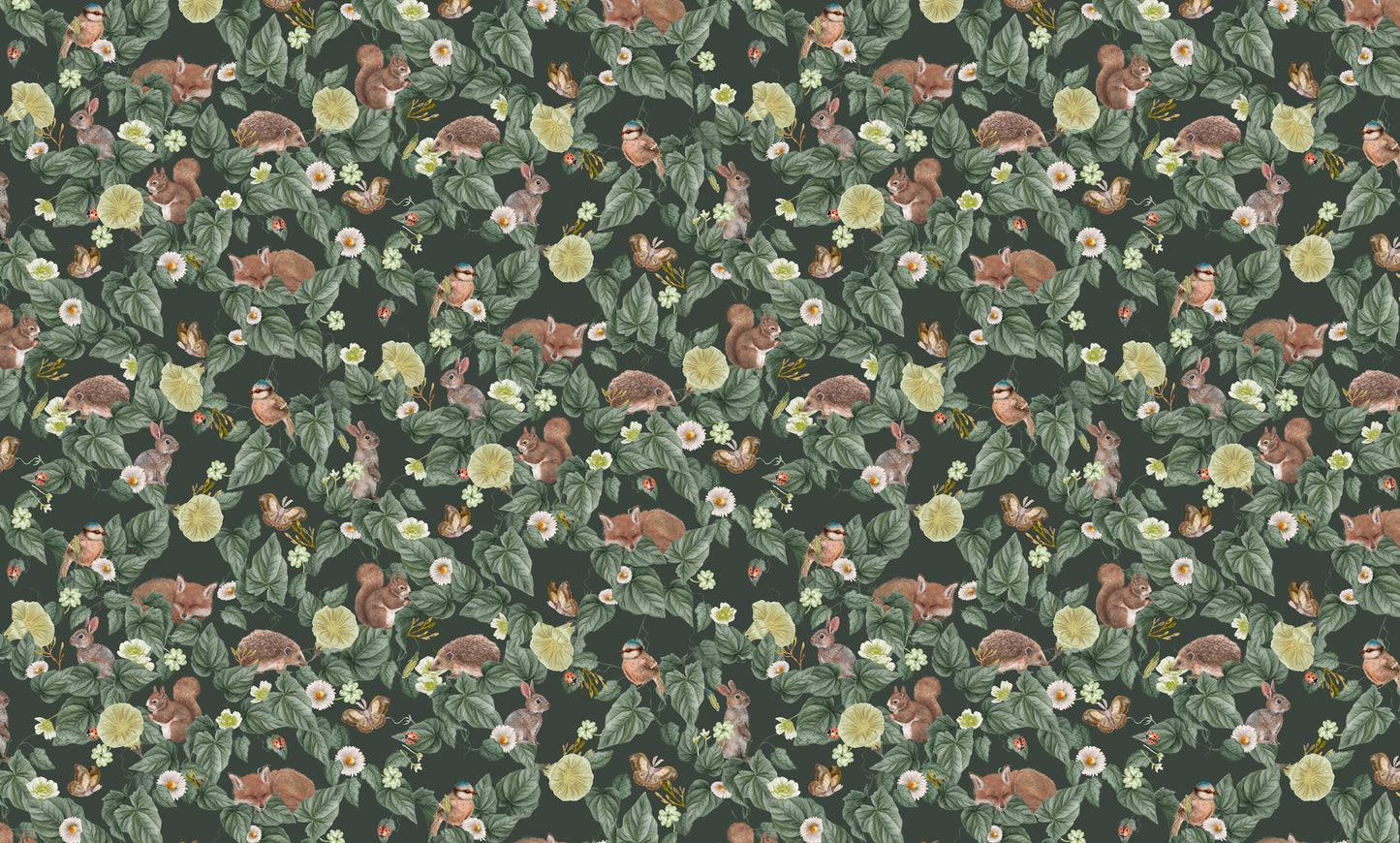 Nursery Wallpaper - Forest Lullaby - Pine