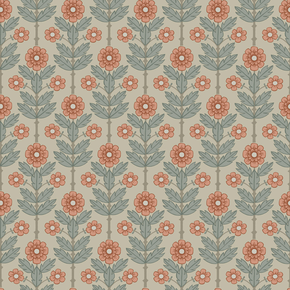 Midbec Wallpaper - Othilia 28006 - Coral