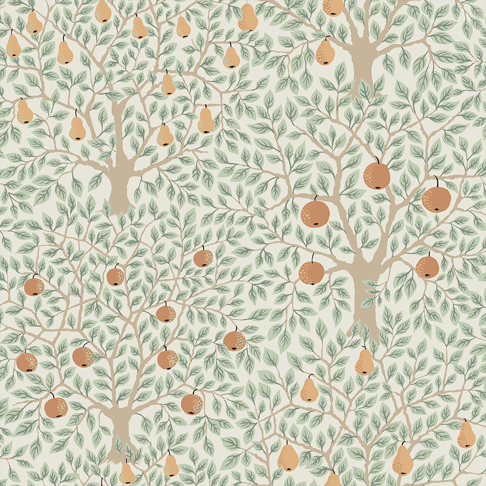 Midbec Wallpaper - Pomona 33011 - peach & green