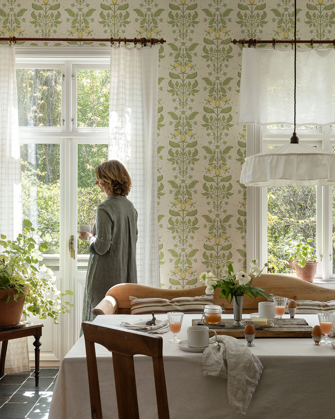 Midbec Wallpaper - Rosa - 48010