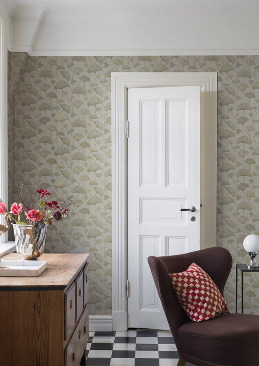 Borastapeter Behang - Sophia - Groen