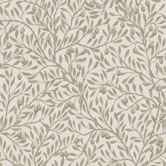 Borastapeter Wallpaper - Olivträd - Green