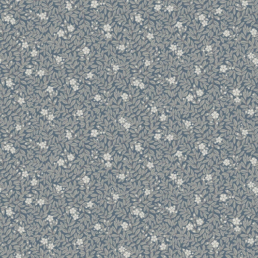 Borastapeter Behang - Myrten - Blauw