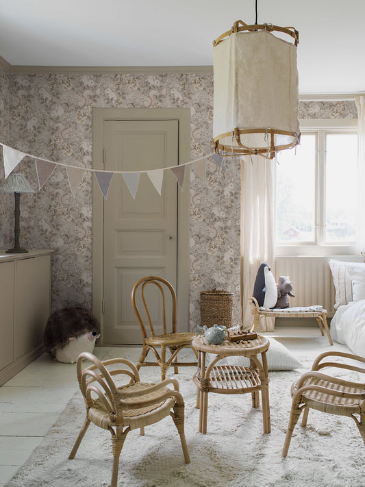 Borastapeter Behang - Magic Forest - Beige