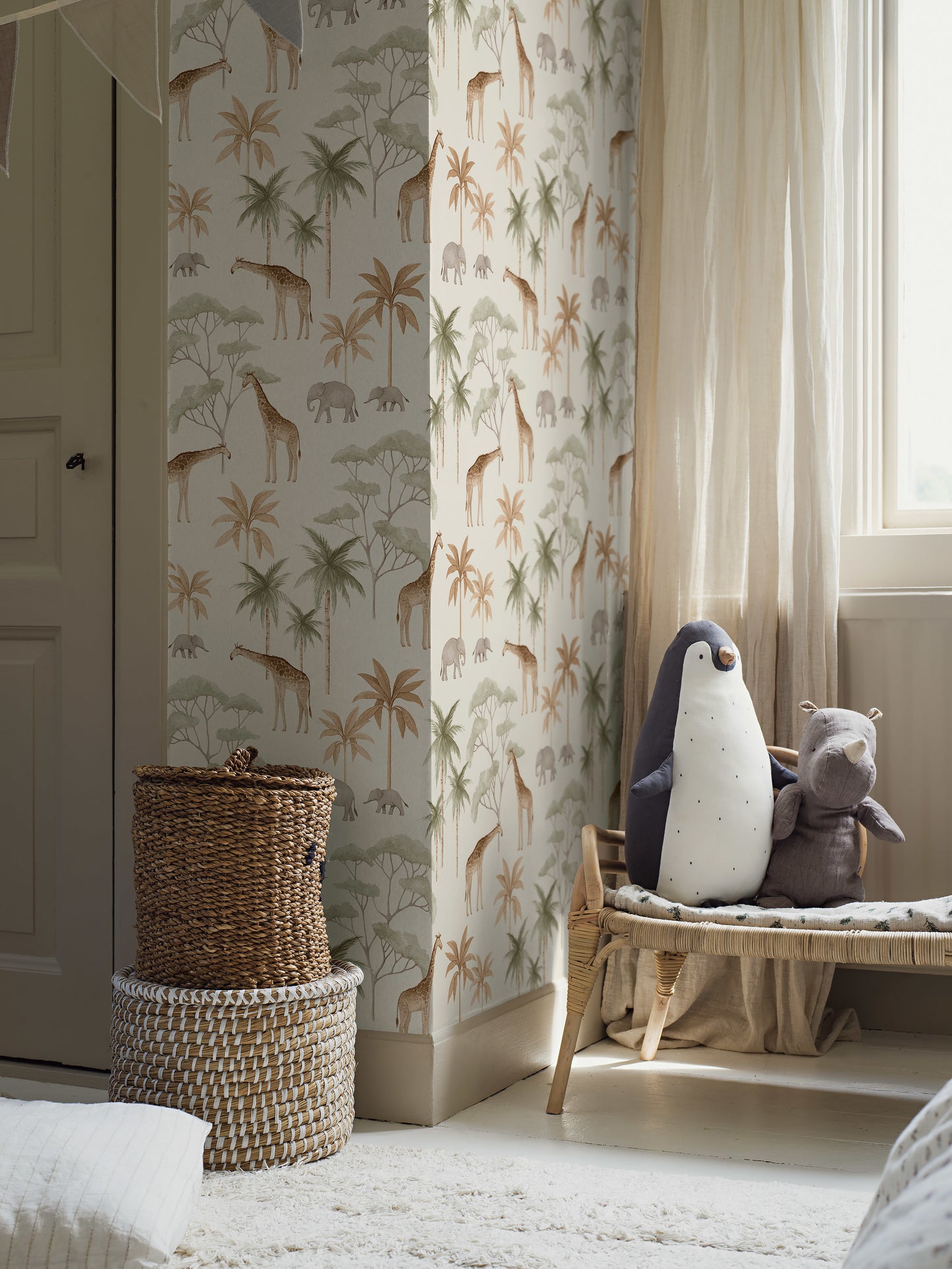 Borastapeter Wallpaper - Savannah - Warm White