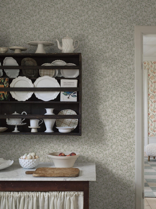 Borastapeter Behang - Klöver - Beige