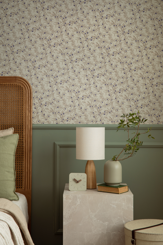 Summer Gray Behang - Bjorn - Sand