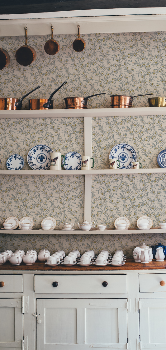 Summer Gray Behang - Bjorn - Ocean