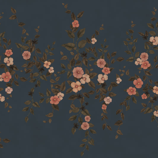 Shadow Blossom - Dark Blue