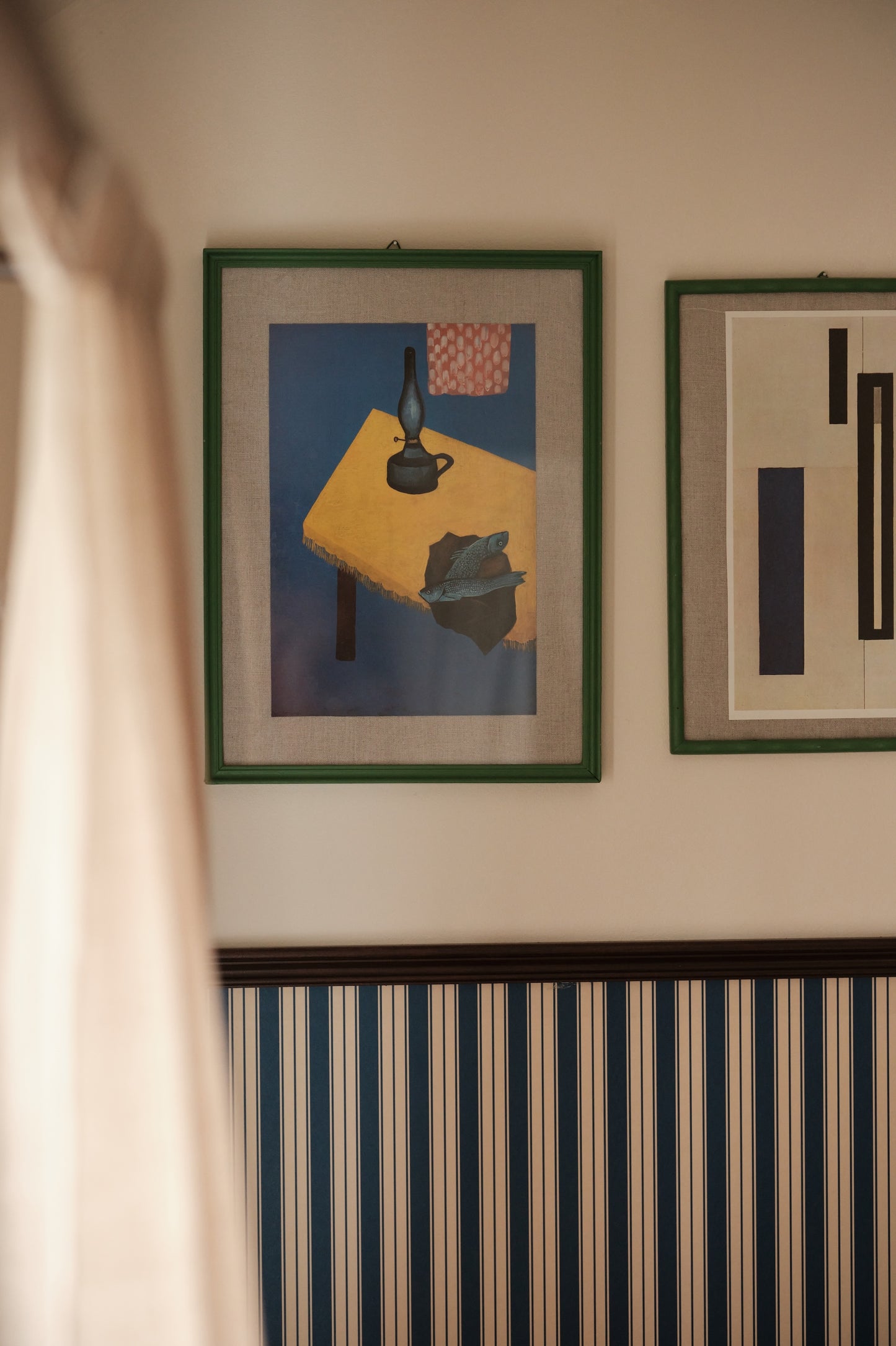 Tapetenstreifen - Niton - Blau