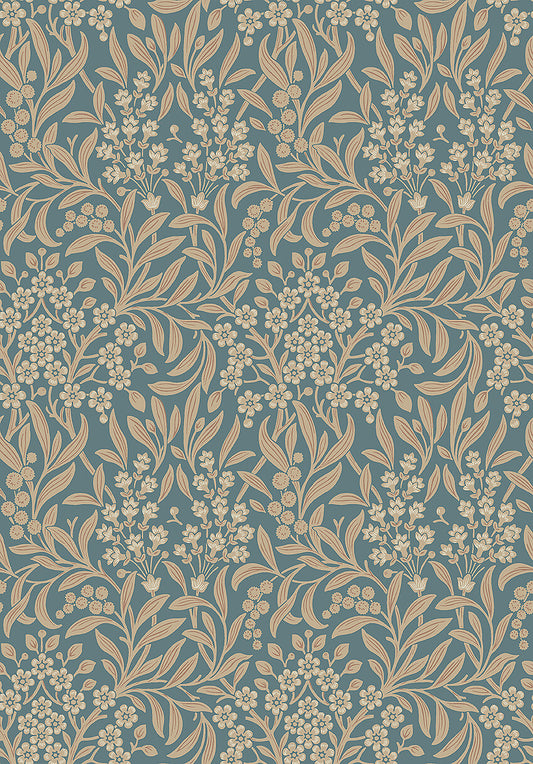 Borastapeter Wallpaper - Kryddhyllan - Blue